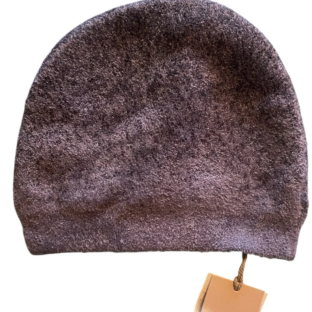Barefoot Dreams Charcoal Knit Beanie
